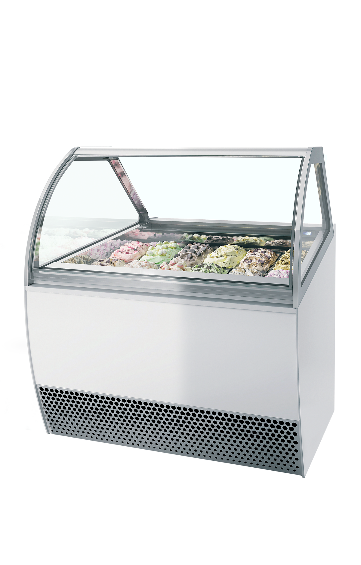 ISA MILLENNIUM LX12 Ventilated Scoop Ice Cream Display