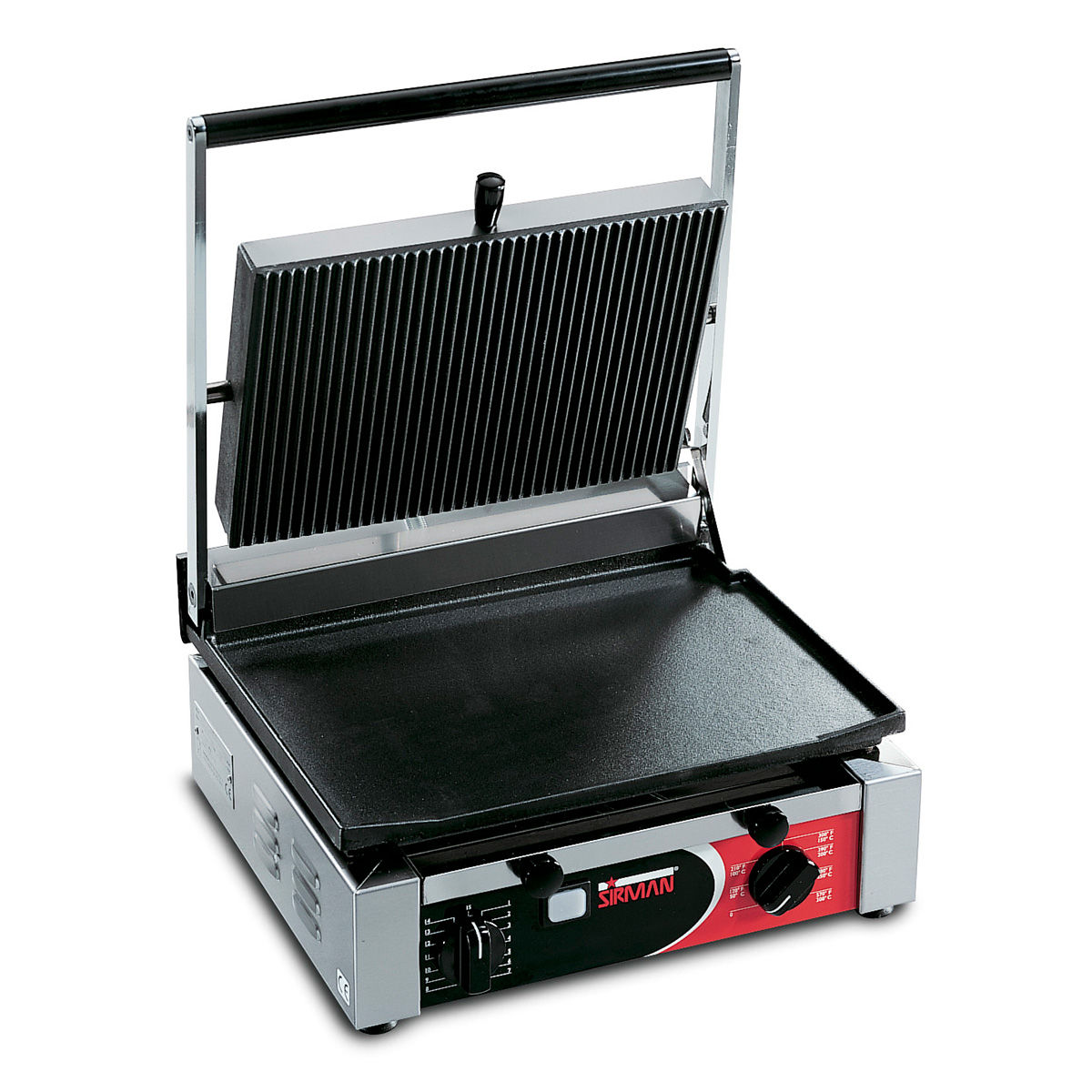 Sirman Cort Large Flat/Ribbed Single Panini Grill