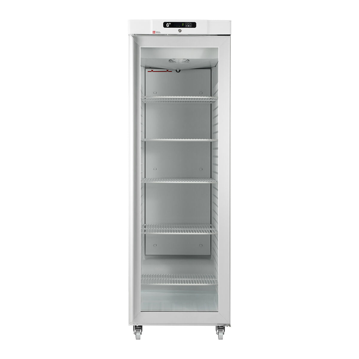 Gram Professional Compact GR400 White Display Fridge