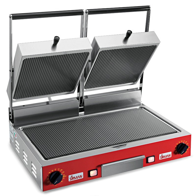 Sirman Ceramic Ribbed Panini Grill