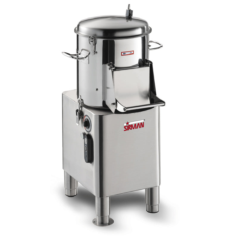 Sirman 10kg Bench-mounted Potato Peeler