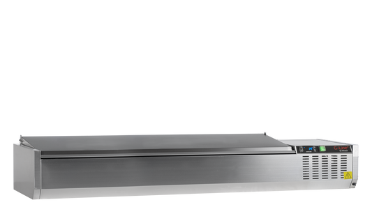 G-Line by TEFCOLD GVC33-180 S/S Gastronorm Topping Shelf With Lid