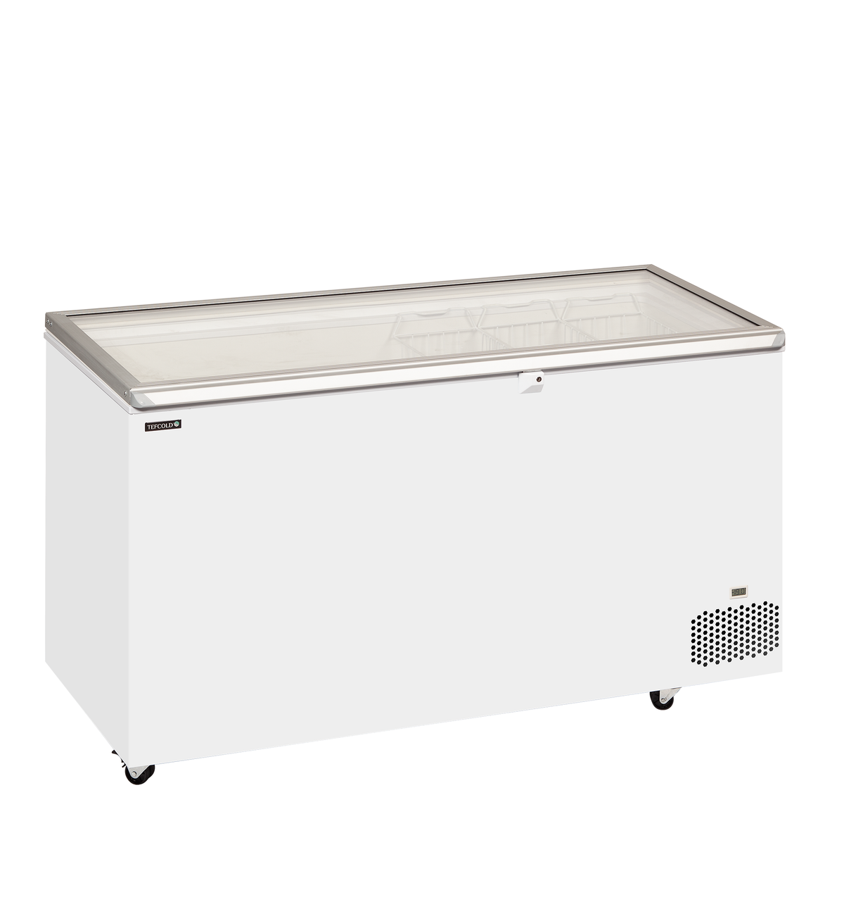 TEFCOLD ST401 Hinged Glass Lid Chest Freezer