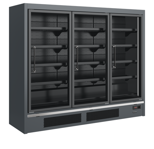 TEFCOLD Galaxy+ GPF3D Glass Door Freezer