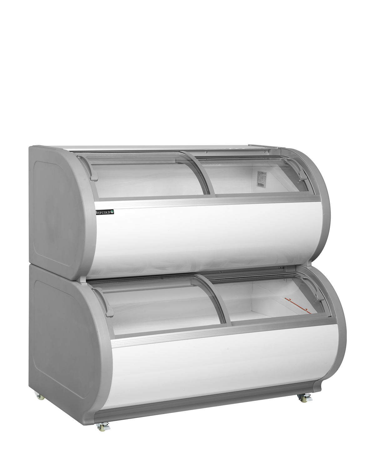 TEFCOLD TD500 Two Level Display Freezer