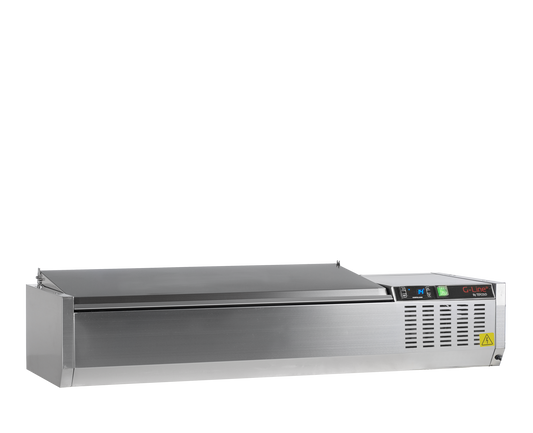 G-Line by TEFCOLD GVC33-120 S/S Gastronorm Topping Shelf With Lid