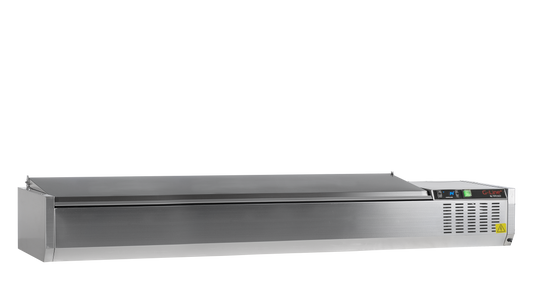 G-Line by TEFCOLD GVC33-200 S/S Gastronorm Topping Shelf With Lid
