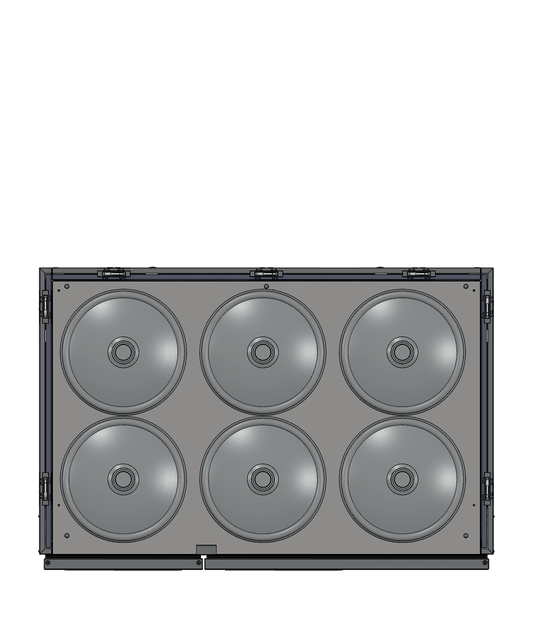 Serrco by TEFCOLD SKB-6 High-end KEG Cooler