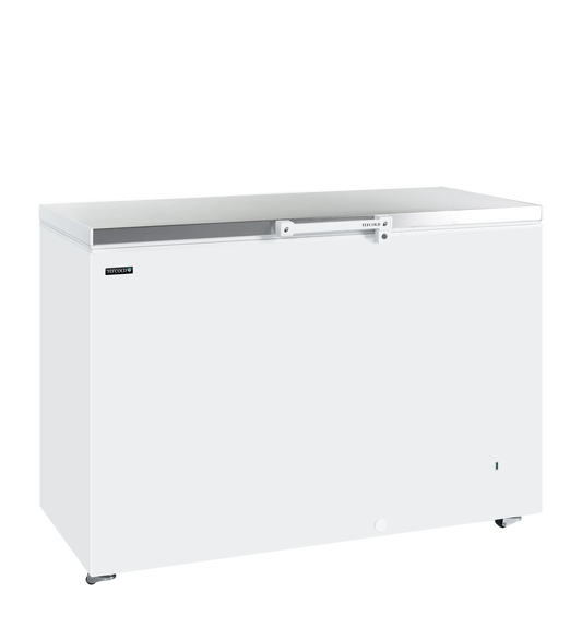 TEFCOLD GM400SS Solid Lid Chest Freezer