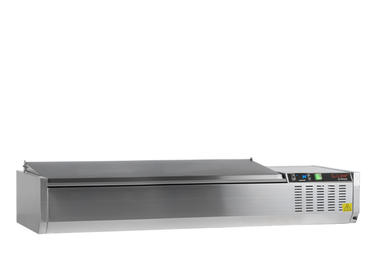 G-Line by TEFCOLD GVC33-150 S/S Gastronorm Topping Shelf With Lid