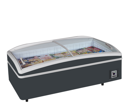 TEFCOLD SUPER 200HC DE RAL7016 High Vision Supermarket Freezer