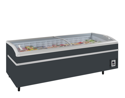 TEFCOLD SUPER 250DE RAL7016 High Vision Supermarket Freezer