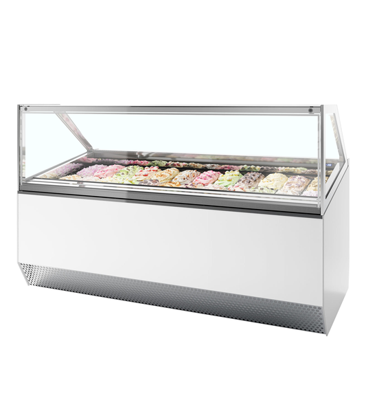 ISA MILLENNIUM ST24 Ventilated Scoop Ice Cream Display