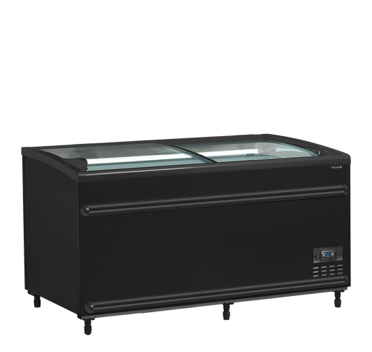 TEFCOLD SFI145B-CF VS Black Supermarket Cooler / Freezer