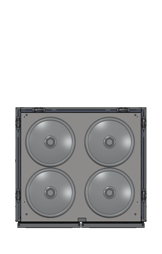 Serrco by TEFCOLD SKB-4 High-end KEG Cooler