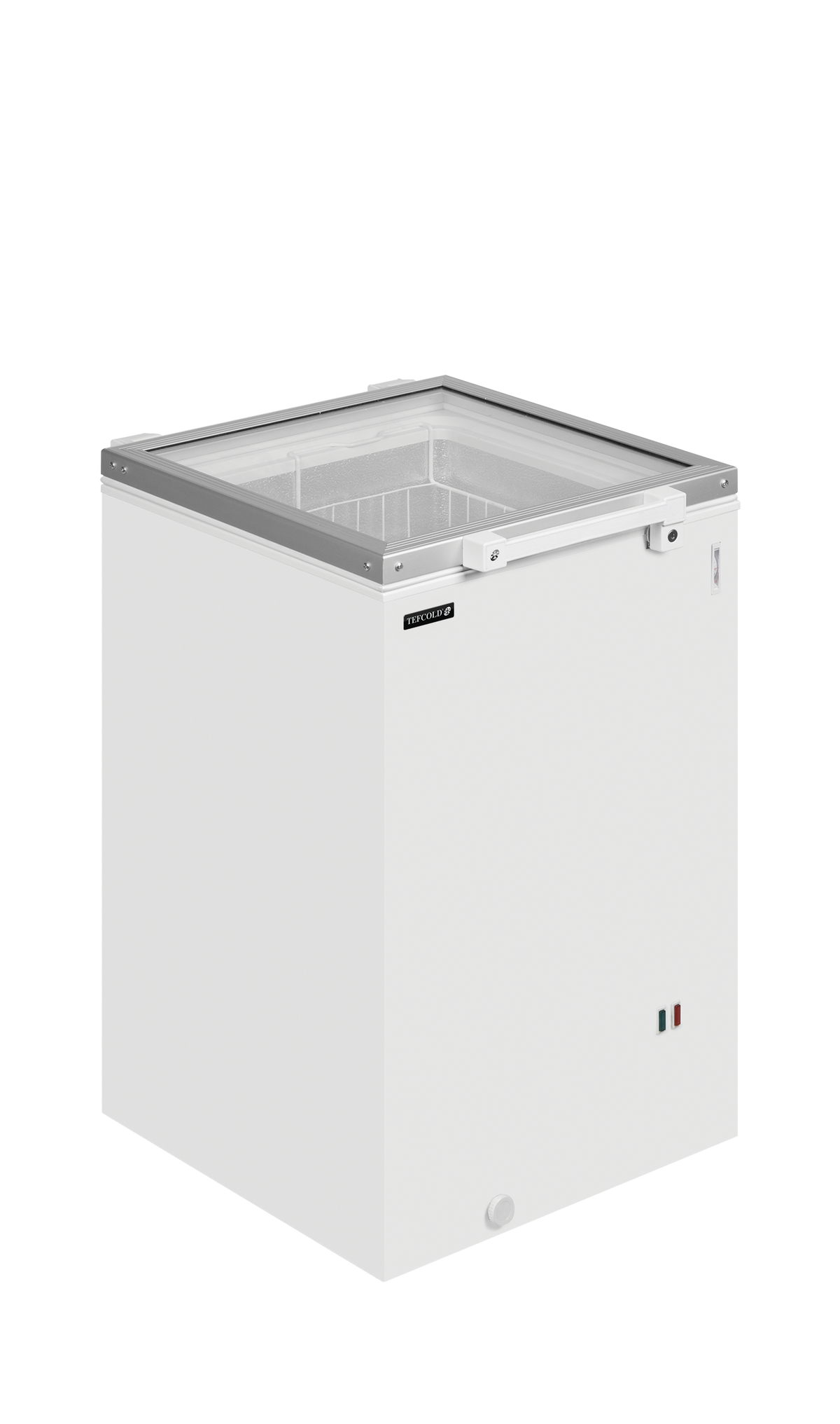 TEFCOLD ST160 Hinged Glass Lid Chest Freezer