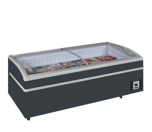 TEFCOLD SUPER 220DE RAL7016 High Vision Supermarket Freezer
