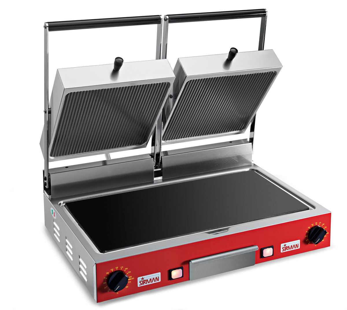 Sirman Ceramic Flat/Ribbed Panini Grill