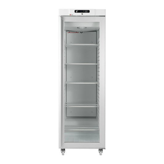 Gram Professional Compact GR400 White Display Fridge