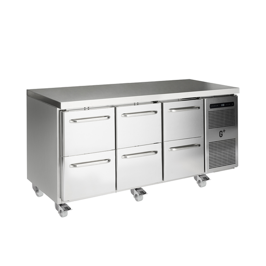 Gram Professional 6 Drawer Gastro Counter Chiller