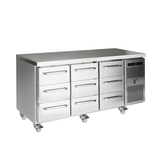 Gram Professional 9 Drawer Gastro Counter Chiller