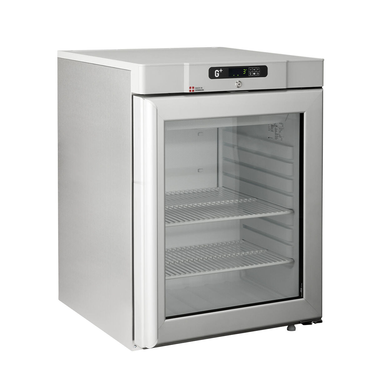 Gram Professional Compact GR200 Stainless Steel Display Fridge