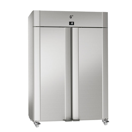 Gram Professional Maxi F1400 Stainless Steel Double Door Freezer