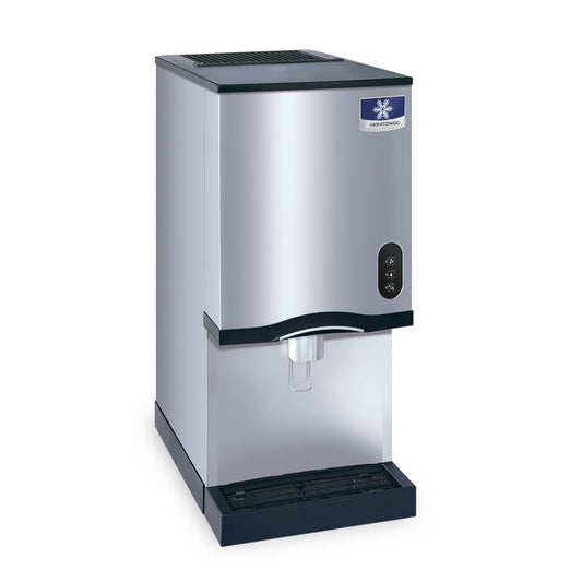 Manitowoc Ice 129kg Countertop Nugget Ice Maker & Water Dispenser with 4.5kg Storage