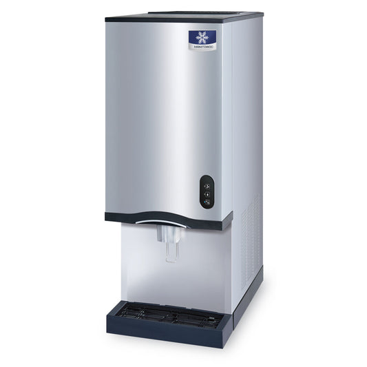 Manitowoc Ice 129kg Countertop Nugget Ice Maker & Water Dispenser with 9kg Storage