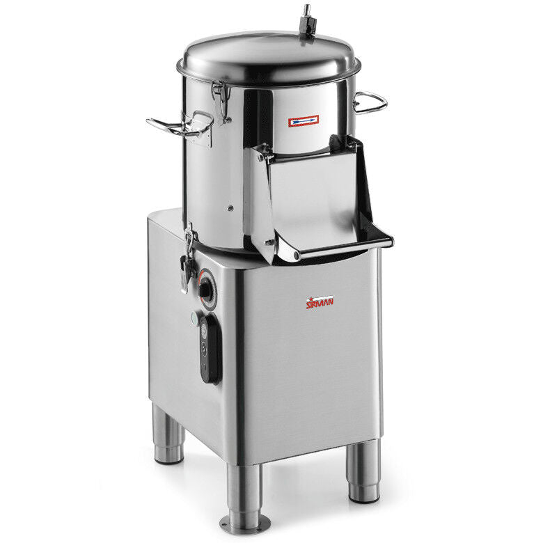 Sirman 20kg Bench-mounted Potato Peeler